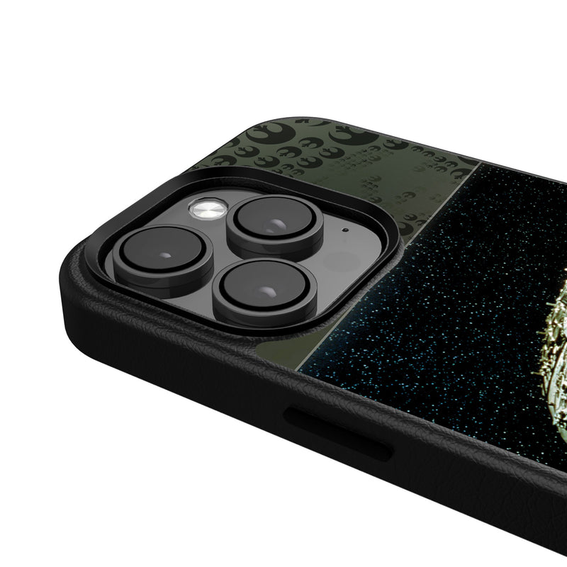 Star Wars Millennium Falcon Portrait iPhone MagSafe Compatible Phone Case for Apple iPhone Detail.Jpg