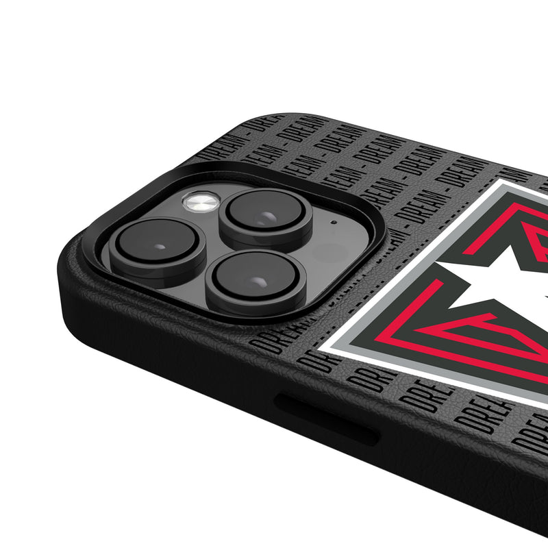 Atlanta Dream Text Backdrop iPhone MagSafe Compatible Phone Case for Apple iPhone Detail.Jpg