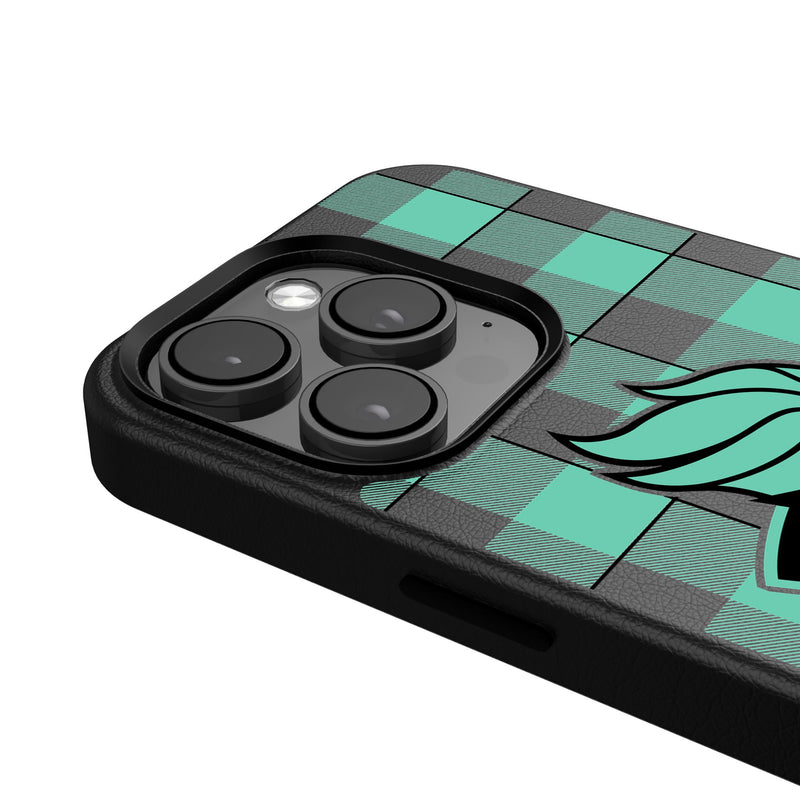 New York Liberty Plaid iPhone MagSafe Compatible Phone Case Detail.Jpg