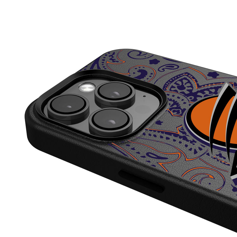 Phoenix Mercury Paisley iPhone MagSafe Compatible Phone Case Detail.Jpg