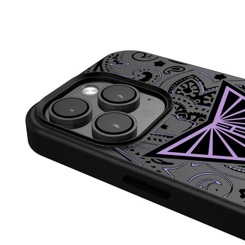 Golden State Valkyries Paisley iPhone MagSafe Compatible Phone Case for Apple iPhone Detail.Jpg