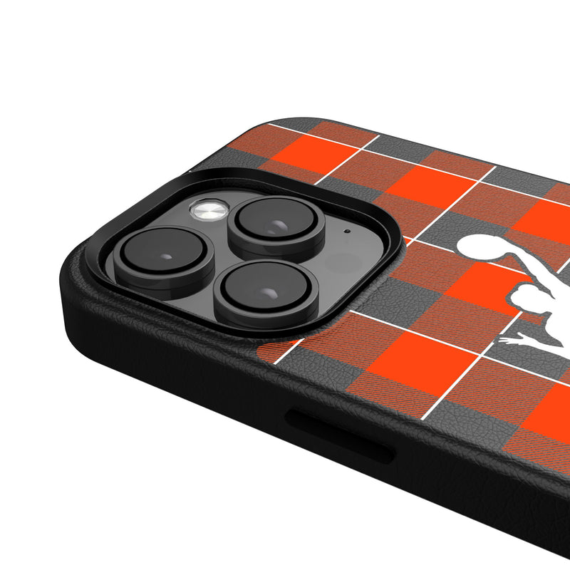 WNBA  Plaid iPhone MagSafe Compatible Phone Case Detail.Jpg