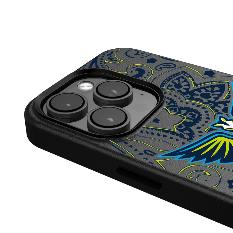 Dallas Wings Paisley iPhone MagSafe Compatible Phone Case Detail.Jpg