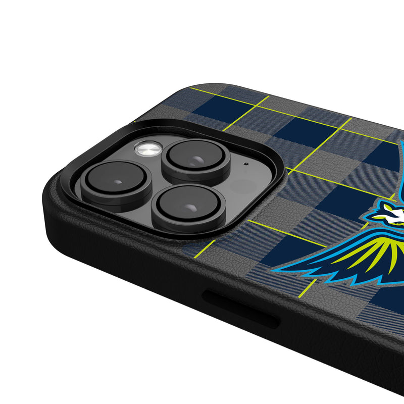 Dallas Wings Plaid iPhone MagSafe Compatible Phone Case Detail.Jpg