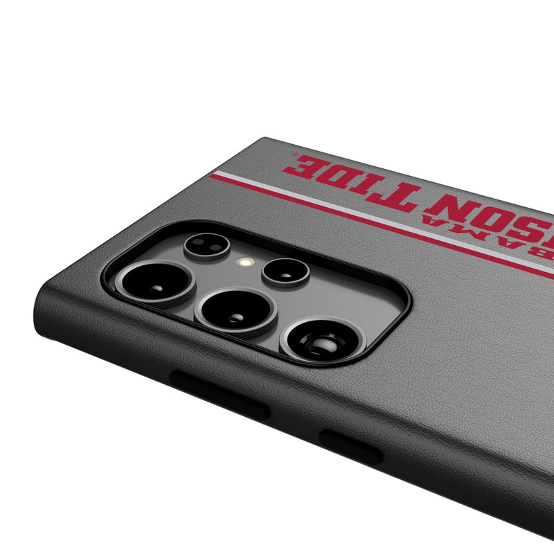 University of Alabama Crimson Tide Sidebar Galaxy MagSafe Compatible Phone Case for Samsung Galaxy Detail.Jpg