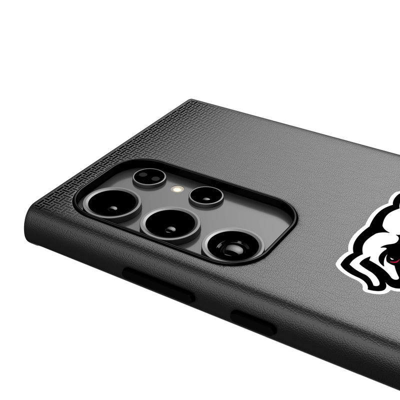 University of Georgia Bulldogs Uga Linen Galaxy MagSafe Compatible Phone Case for Samsung Galaxy Detail.Jpg