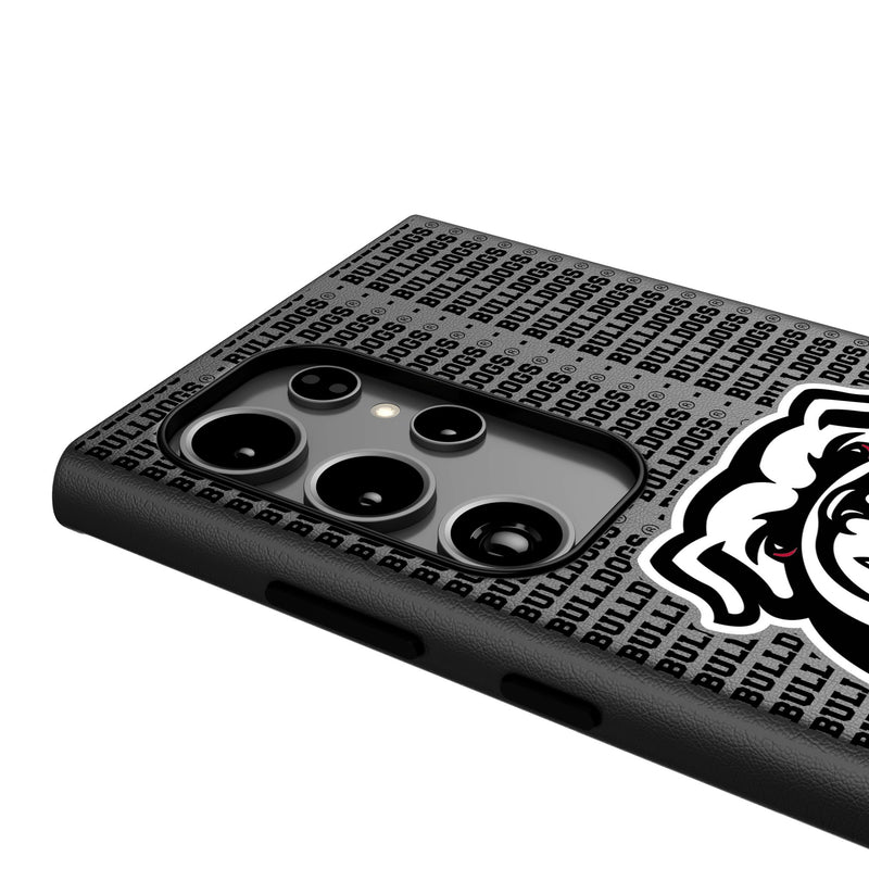 University of Georgia Bulldogs Uga Text Backdrop Galaxy MagSafe Compatible Phone Case for Samsung Galaxy Detail.Jpg