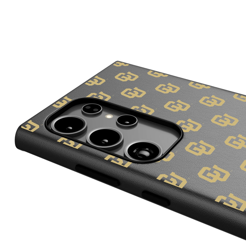 University of Colorado Buffaloes Fashion Pattern Galaxy MagSafe Compatible Phone Case for Samsung Galaxy Detail.Jpg