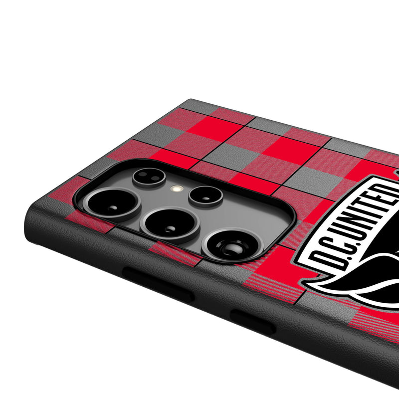 DC United  Plaid Galaxy MagSafe Compatible Phone Case Detail.Jpg