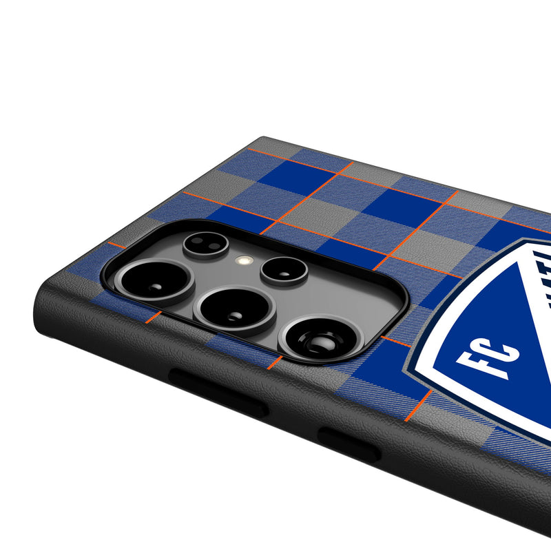 FC Cincinnati  Plaid Galaxy MagSafe Compatible Phone Case Detail.Jpg