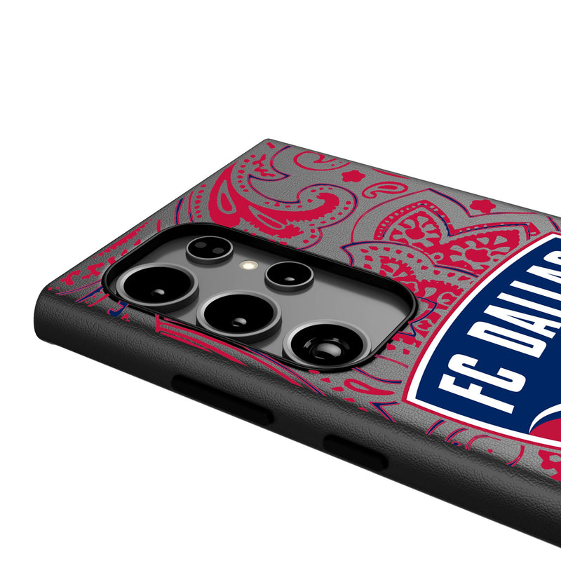 FC Dallas  Paisley Galaxy MagSafe Compatible Phone Case Detail.Jpg