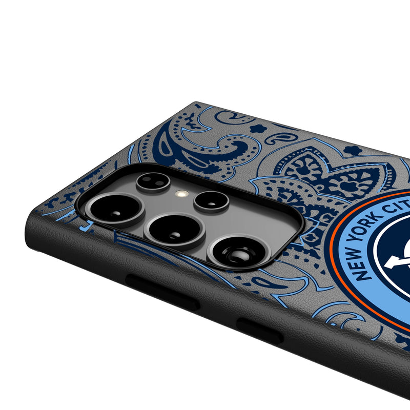 New York City FC  Paisley Galaxy MagSafe Compatible Phone Case Detail.Jpg