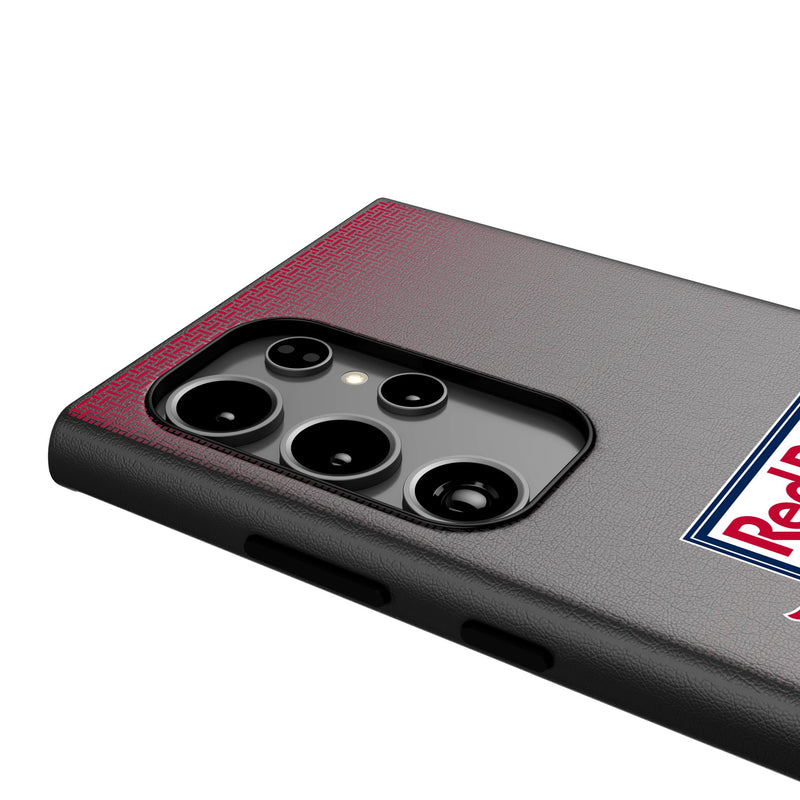 New York Red Bulls  Linen Galaxy MagSafe Compatible Phone Case Detail.Jpg