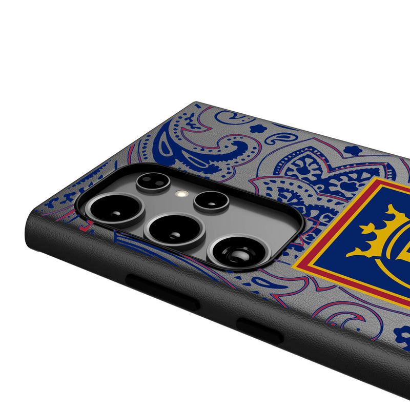 Real Salt Lake   Paisley Galaxy MagSafe Compatible Phone Case Detail.Jpg