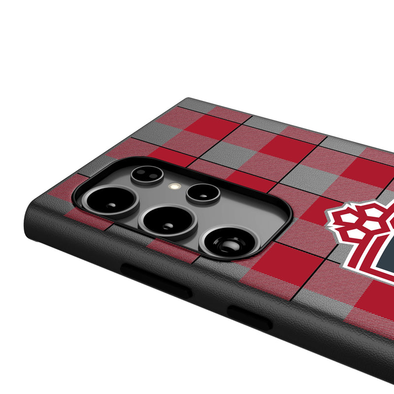 Toronto FC   Plaid Galaxy MagSafe Compatible Phone Case Detail.Jpg