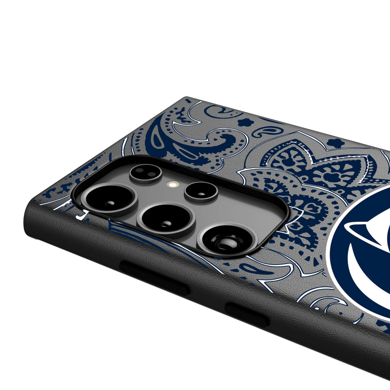 Pennsylvania State University Nittany Lions Paisley Galaxy MagSafe Compatible Phone Case Detail.Jpg