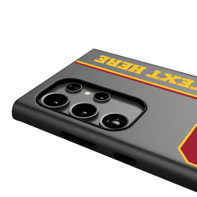 University of Southern California Trojans Personalized Sidebard Galaxy MagSafe Compatible Phone Case for Samsung Galaxy Detail.Jpg