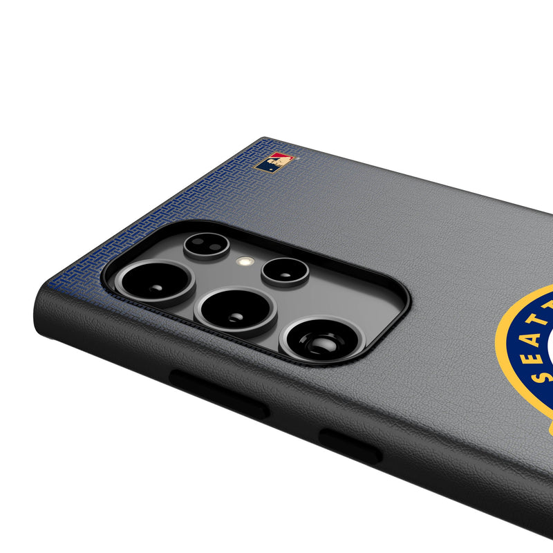 Seattle Pilots 1969 - Cooperstown Collection Linen Galaxy MagSafe Compatible Phone Case for Samsung Galaxy Detail.Jpg