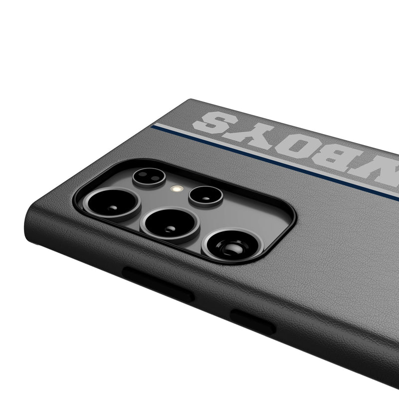 Dallas Cowboys 1966-1969 Historic Collection Sidebar Galaxy MagSafe Compatible Phone Case for Samsung Galaxy Detail.Jpg