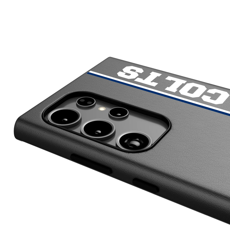 Baltimore Colts 1946 Historic Collection Sidebar Galaxy MagSafe Compatible Phone Case for Samsung Galaxy Detail.Jpg