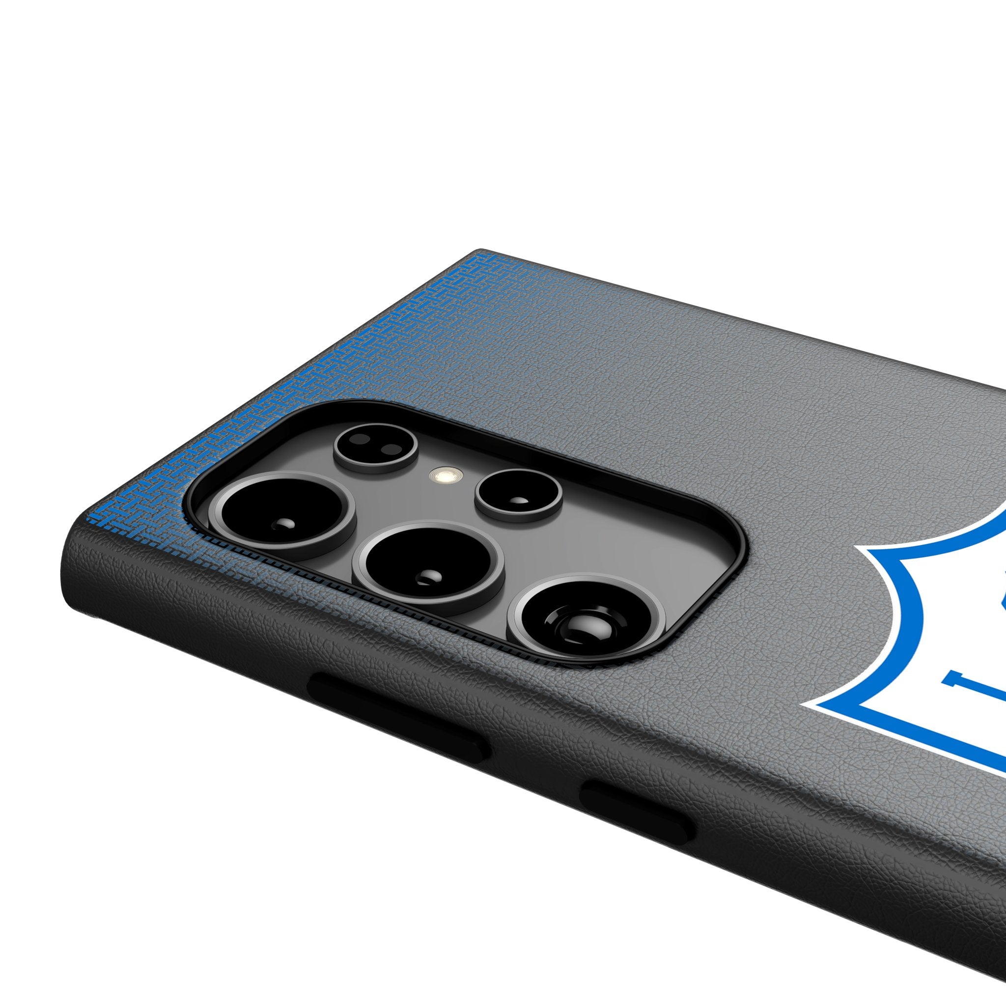 Los Angeles Chargers Historic Collection Linen Galaxy MagSafe Compatible Phone Case for Samsung Galaxy Detail.Jpg