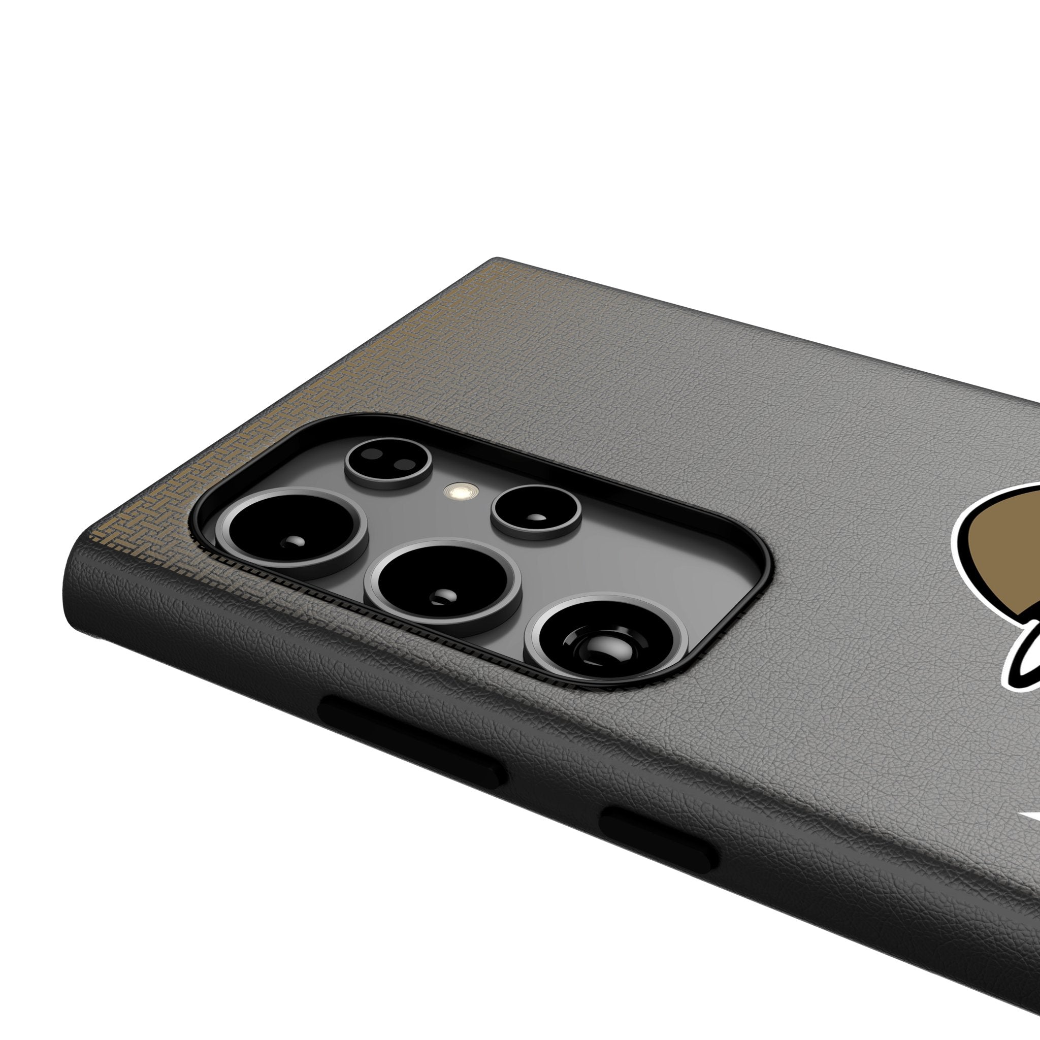 New Orleans Saints Historic Collection Linen Galaxy MagSafe Compatible Phone Case for Samsung Galaxy Detail.Jpg