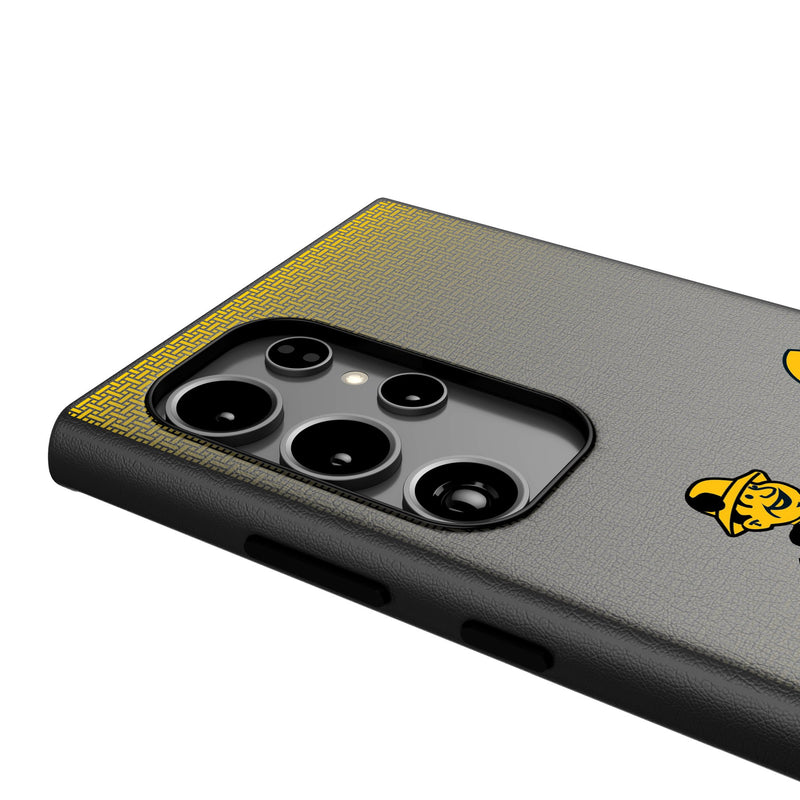 Pittsburgh Steelers 1961 Historic Collection Linen Galaxy MagSafe Compatible Phone Case for Samsung Galaxy Detail.Jpg