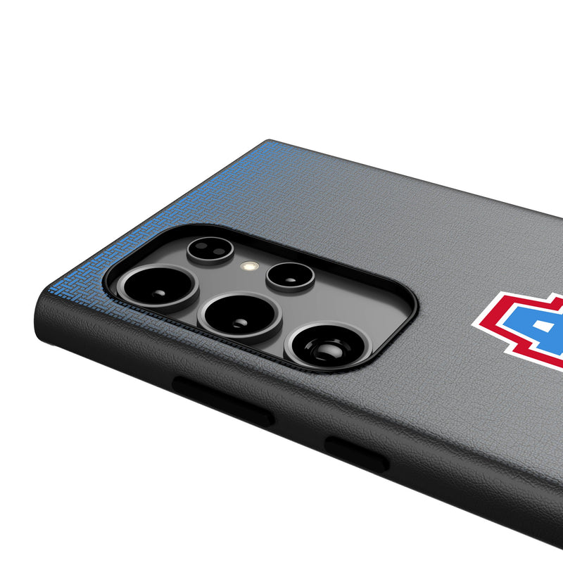 Houston Oilers Historic Collection Linen Galaxy MagSafe Compatible Phone Case for Samsung Galaxy Detail.Jpg