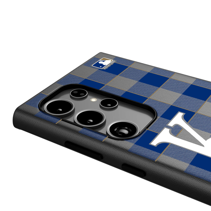 Kansas City Royals Plaid Galaxy MagSafe Compatible Phone Case Detail.Jpg