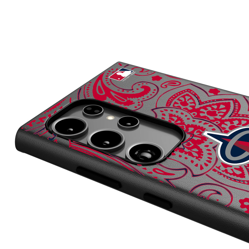 Los Angeles Angels Paisley Galaxy MagSafe Compatible Phone Case for Samsung Galaxy Detail.Jpg
