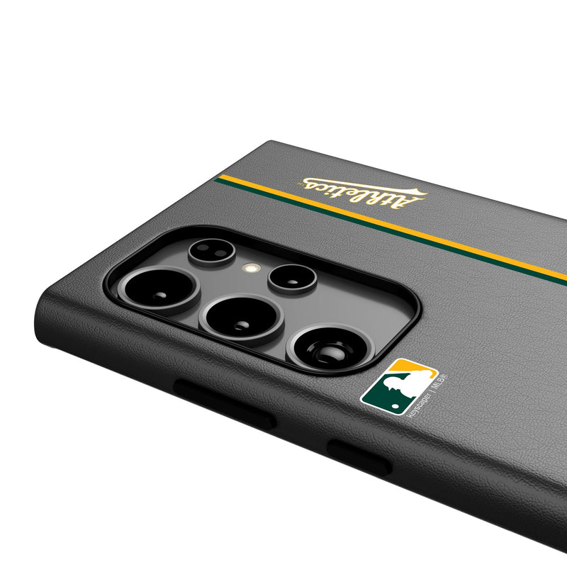 Oakland Athletics Sidebar Galaxy MagSafe Compatible Phone Case for Samsung Galaxy Detail.Jpg