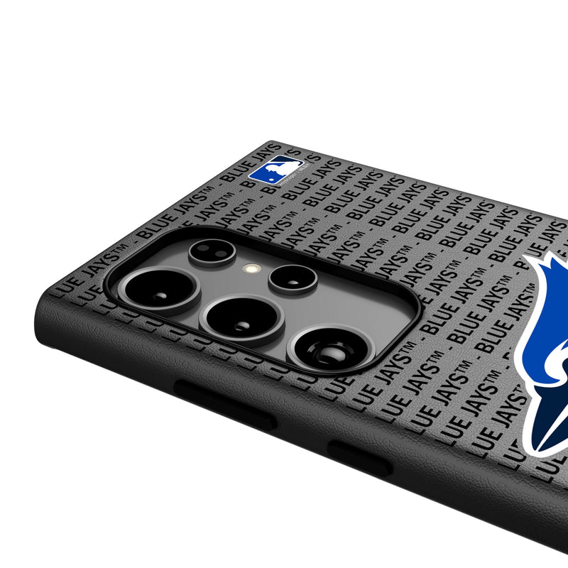 Toronto Blue Jays Text Backdrop Galaxy MagSafe Compatible Phone Case Detail.Jpg