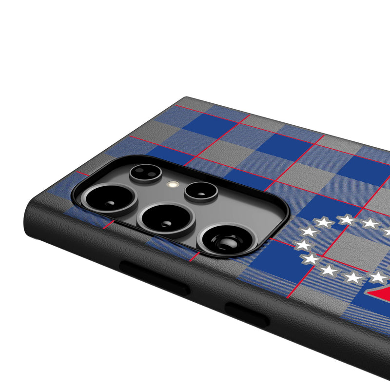 Philadelphia 76ers Plaid Galaxy MagSafe Compatible Phone Case Detail.Jpg