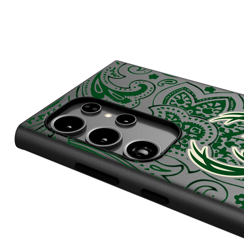 Milwaukee Bucks Paisley Galaxy MagSafe Compatible Phone Case Detail.Jpg