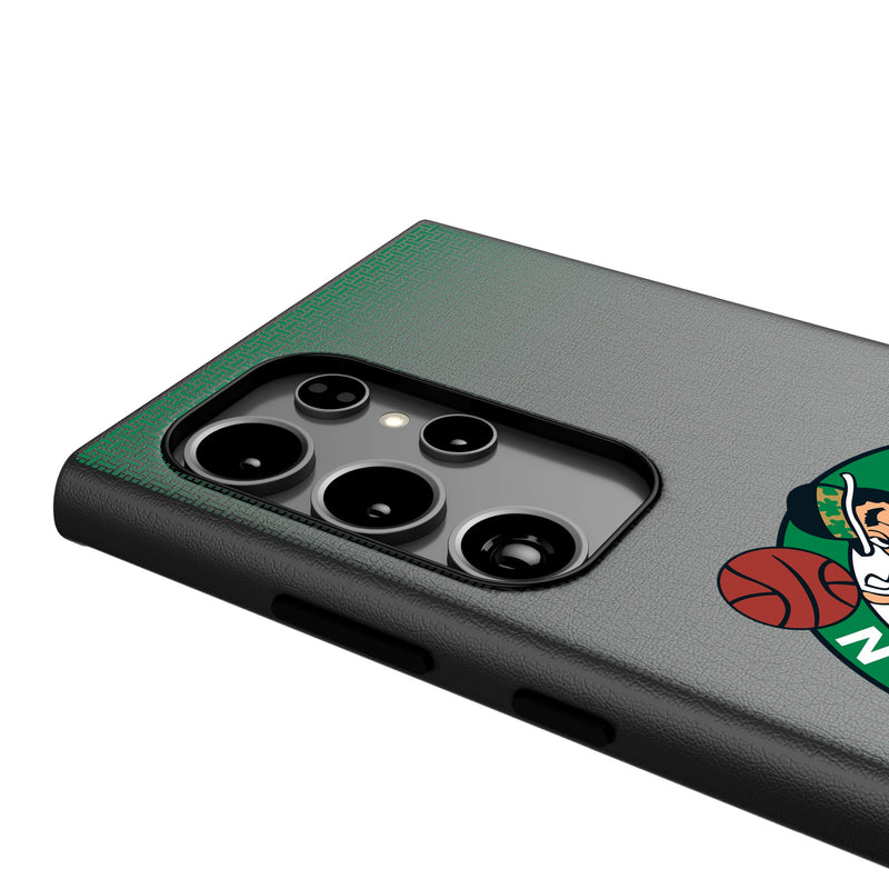 Boston Celtics Linen Galaxy MagSafe Compatible Phone Case Detail.Jpg