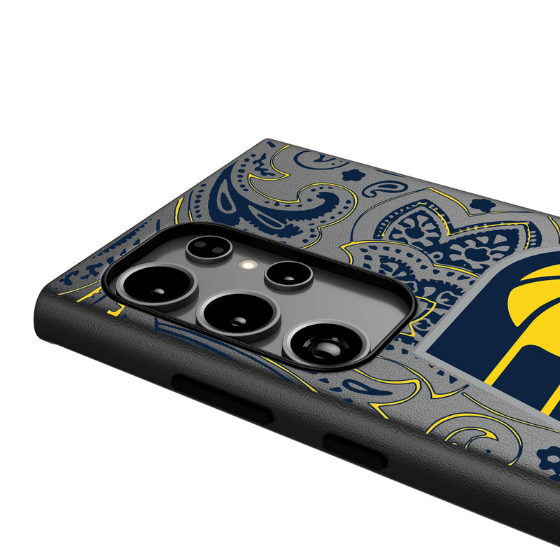 Indiana Pacers Paisley Galaxy MagSafe Compatible Phone Case for Samsung Galaxy Detail.Jpg