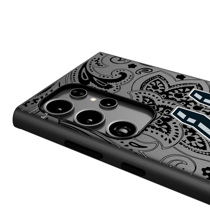 San Antonio Spurs Paisley Galaxy MagSafe Compatible Phone Case Detail.Jpg