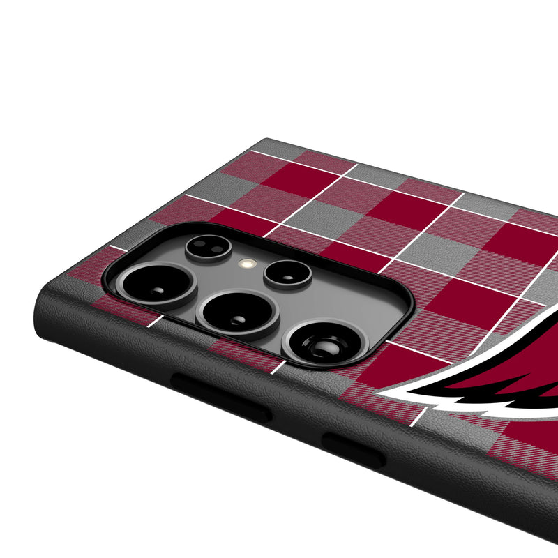 Arizona Cardinals Plaid Galaxy MagSafe Compatible Phone Case Detail.Jpg