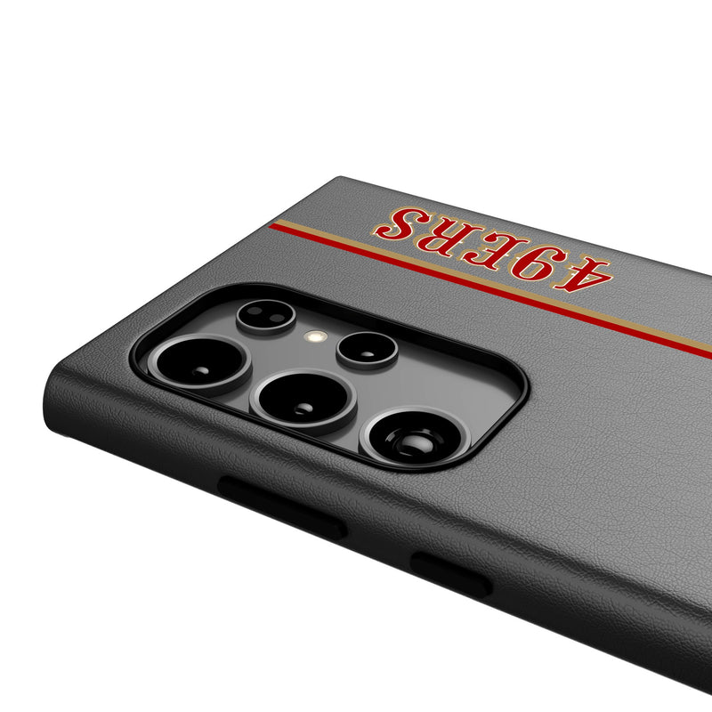 San Francisco 49ers Sidebar Galaxy MagSafe Compatible Phone Case for Samsung Galaxy Detail.Jpg