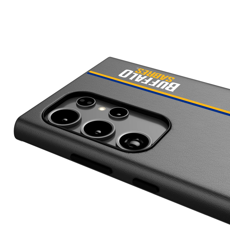 Buffalo Sabres Sidebar Galaxy MagSafe Compatible Phone Case Detail.Jpg