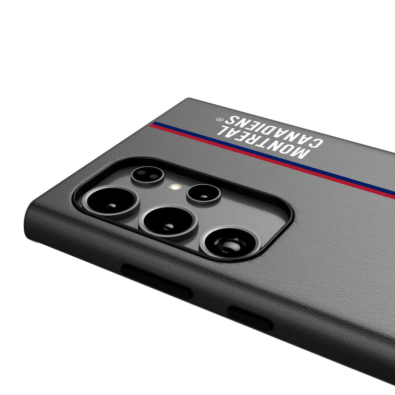 Montreal Canadiens Sidebar Galaxy MagSafe Compatible Phone Case Detail.Jpg