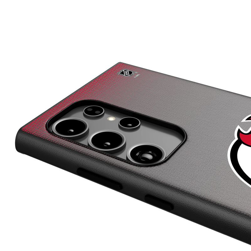 New Jersey Devils Linen Galaxy MagSafe Compatible Phone Case Detail.Jpg