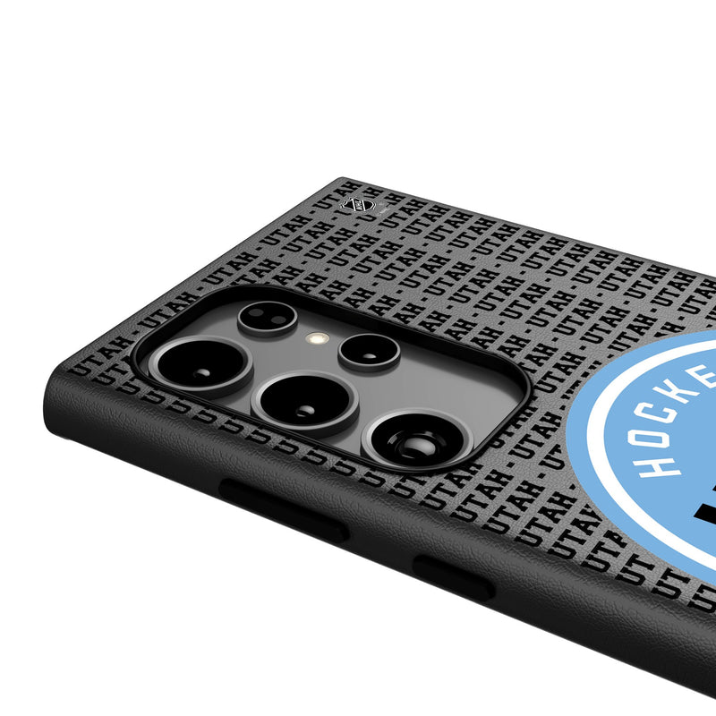 Utah Hockey Club Text Backdrop Galaxy MagSafe Compatible Phone Case for Samsung Galaxy Detail.Jpg