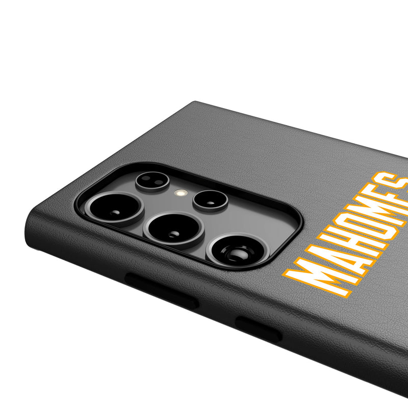 Patrick Mahomes Kansas City Chiefs 15 Ready Galaxy MagSafe Compatible Phone Case for Samsung Galaxy Detail.Jpg