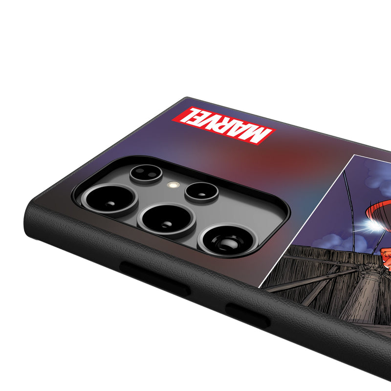 Marvel Avengers Captain America Cover Art Galaxy MagSafe Compatible Phone Case for Samsung Galaxy Detail.Jpg