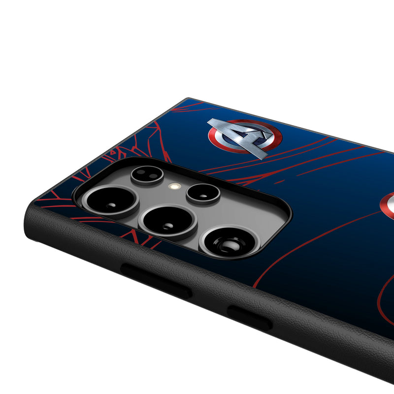 Marvel Avengers Captain America MechLine Galaxy MagSafe Compatible Phone Case for Samsung Galaxy Detail.Jpg