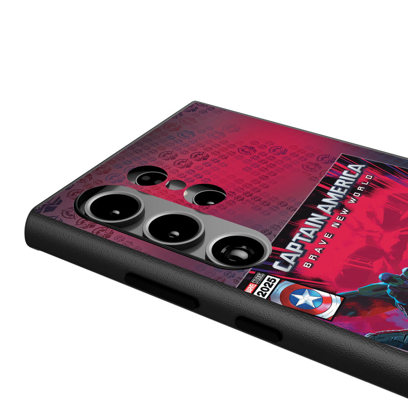 Marvel Avengers Sam Wilson Captain America Cover Art Galaxy MagSafe Compatible Phone Case for Samsung Galaxy Detail.Jpg