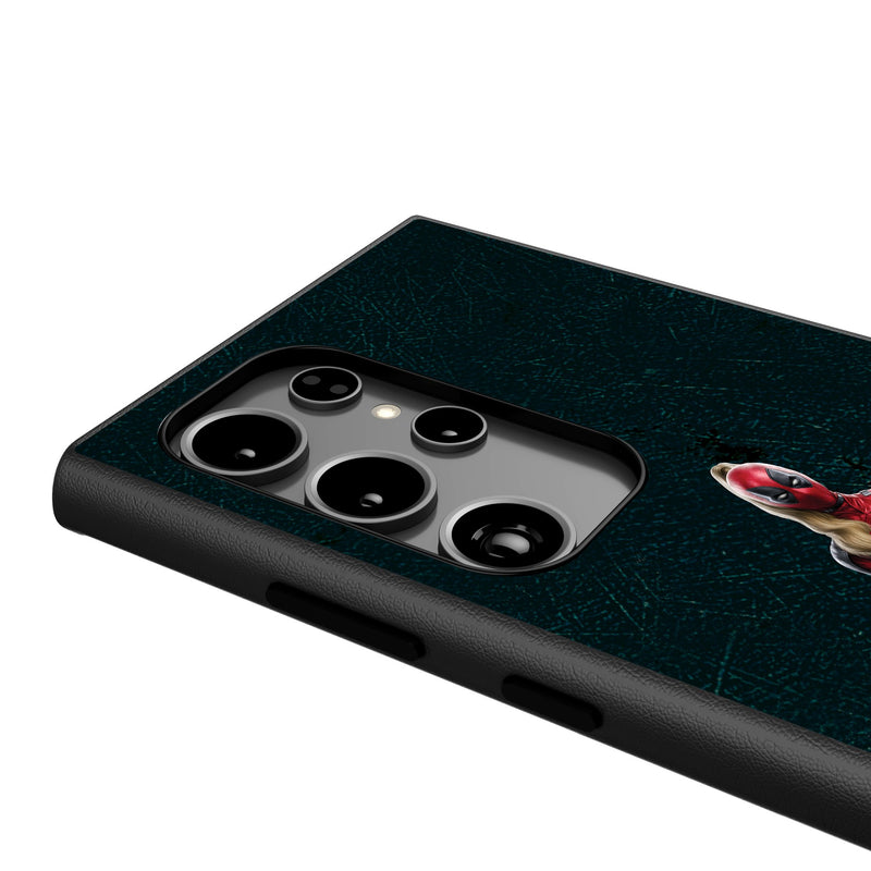 Marvel Ladypool Badge Galaxy MagSafe Compatible Phone Case for Samsung Galaxy Detail.Jpg
