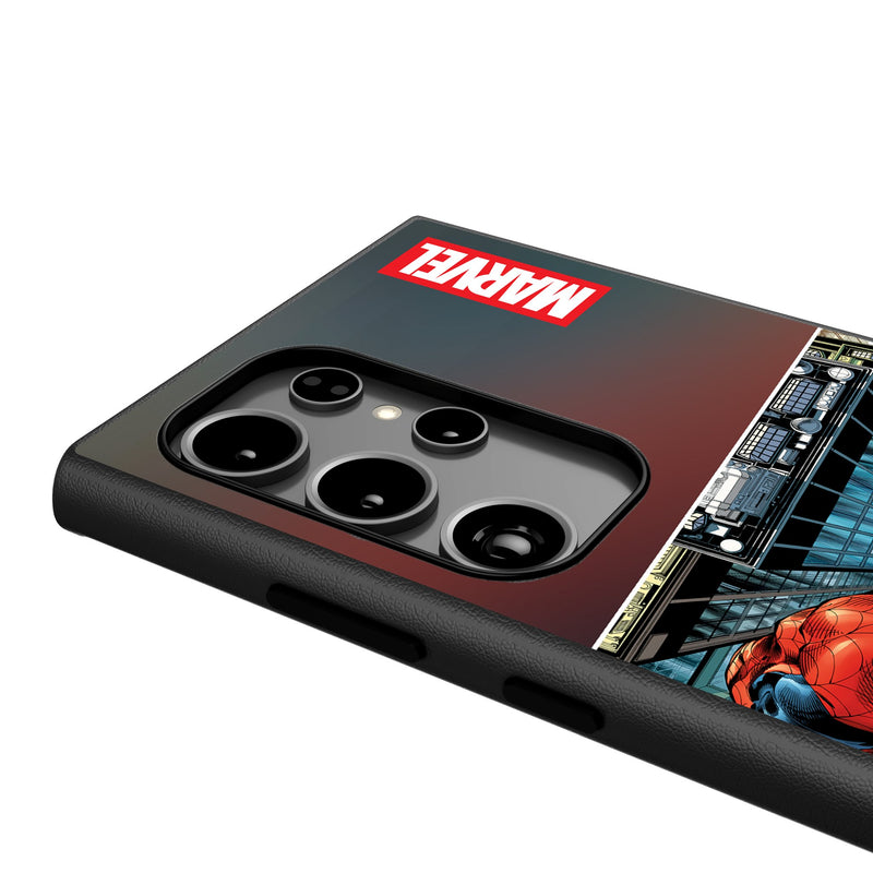 Marvel Spider-Man Cover Art Galaxy MagSafe Compatible Phone Case for Samsung Galaxy Detail.Jpg