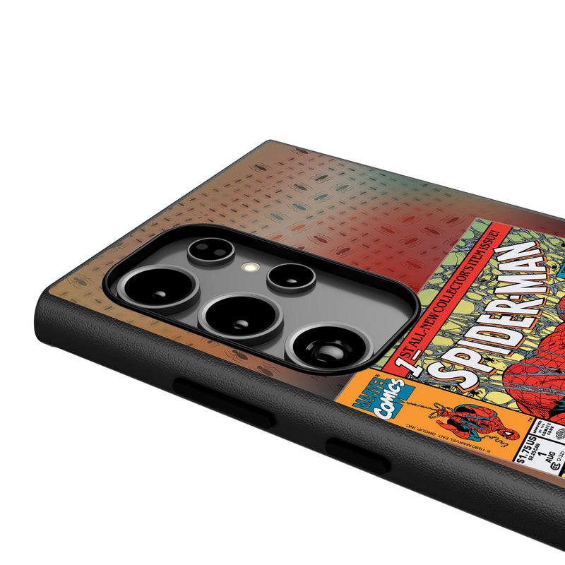 Marvel Spider-Man Classic Cover Galaxy MagSafe Compatible Phone Case for Samsung Galaxy Detail.Jpg